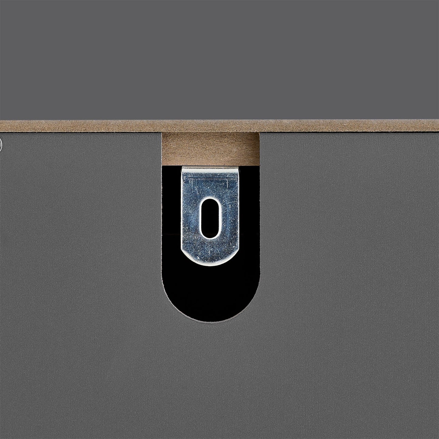 SoBuy Badezimmerschrank mit Wäschekörben - Holz - grau - 78x38x90 cm