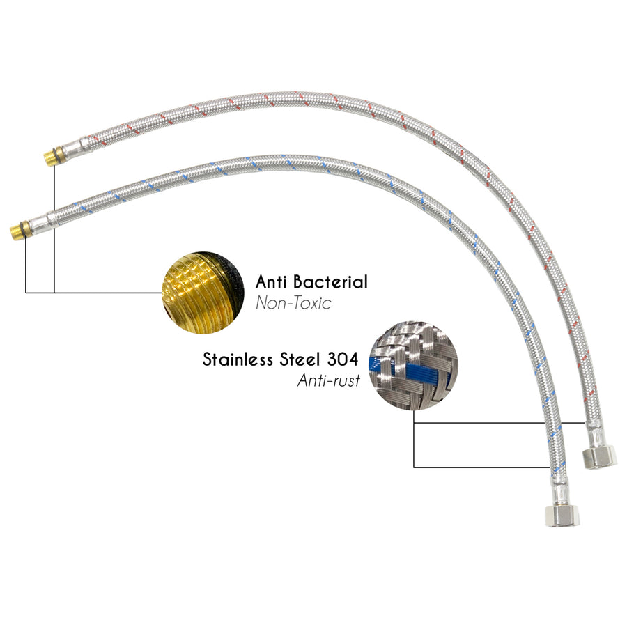 Copa Küchenarmatur K8800B Edelstahl Schwarz