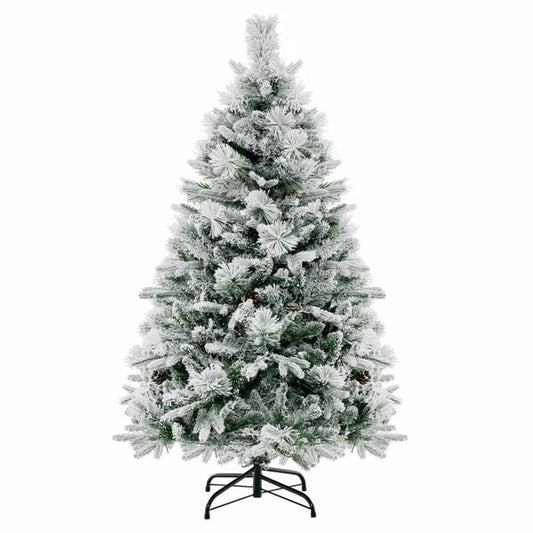 Coast Künstlicher Weihnachtsbaum - 8 Lichtmodi - 472 PE PVC-Zweigspitzen - Grün/Weiß