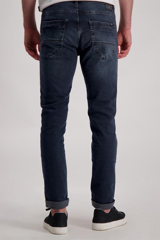 Cars Jeans Herren BLAST Slim Fit BLAU SCHWARZ - Größe 36/34