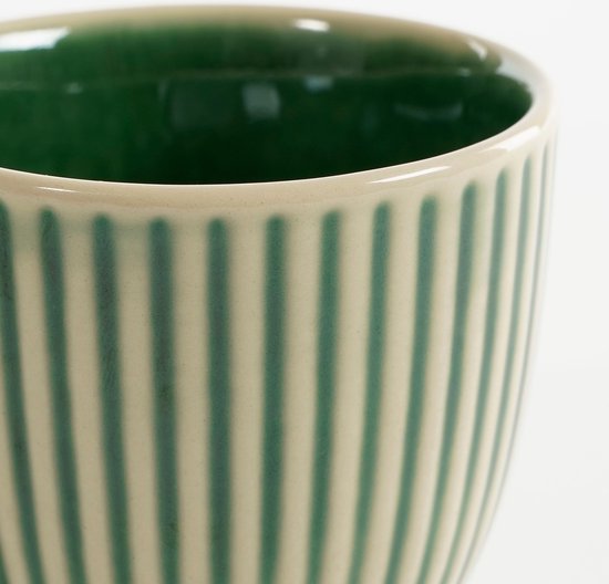 Mica Decorations Elice Becher - 210 ml - Keramik - Grün