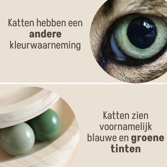 Von Cee Cee Kratzbaum - Kratzbaum für Katzen - Katzenkratzbaum - Katzenspielzeug aus Holz - Ideal für mehrere Katzen - 40x19x45.5cm - Luna