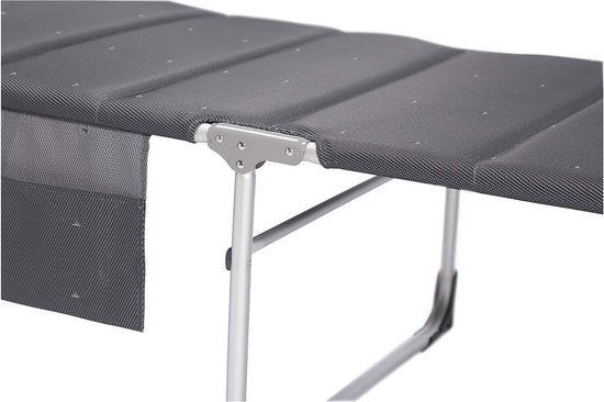 Crespo - Klappbett - AL/363 - Deluxe - Dunkelgrau