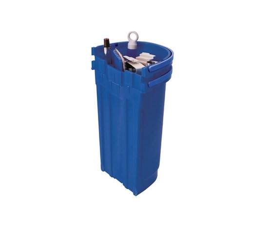 Livington Touchless Mop – auswringbares Wischsystem ohne Bücken – Wischmopp mit Eimer für einfache Reinigung und saubere Hände – Reinigungseimer 2,7 Liter