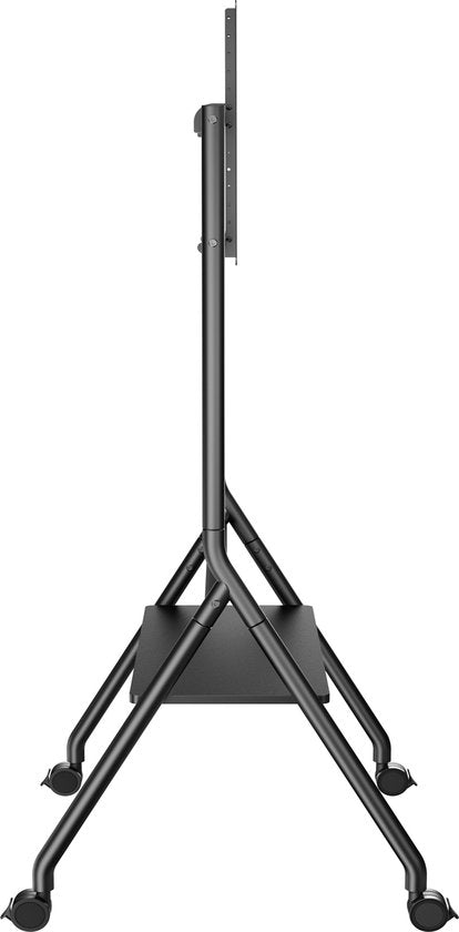 VDD TV Stand - TV-Stativ - TV-Fuß - Monitorständer - Mobil & höhenverstellbar 125 bis 140 cm - Geeignet für Bildschirme von 37 bis 86 Zoll