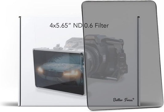 Better Focus 4x5.65 Kinofilter für Matte Box - ND 0.6 - wasser- und ölabweisend