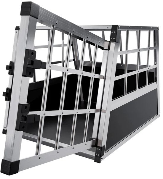 Aluminium Hundetransportbox - M