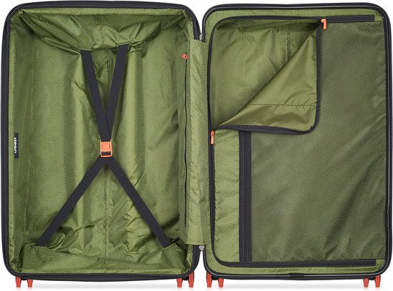 Jeep Koffer Deluxe Large 76 cm Expandable Anthrazit