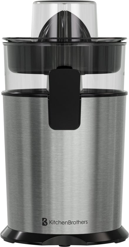 KitchenBrothers Zitruspresse - Manuell - Mit Ausguss - 0.5L - Edelstahl