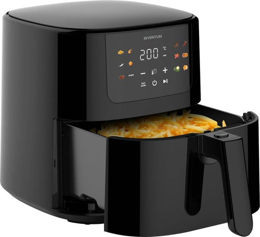 Inventum GF501HLDB - Airfryer - Heißluftfritteuse - 5 Liter - 70 bis 200 Grad - 1500 Watt - Schwarz - Best Buy Juni 2025