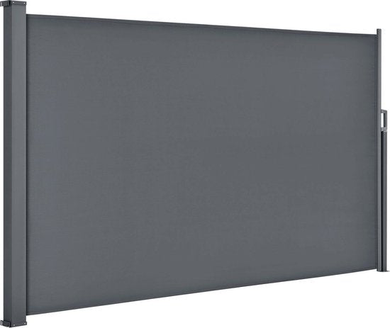 Windbreak versenkbar Dubai - 300 x 160 cm - Dunkelgrau
