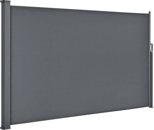 Windbreak versenkbar Dubai - 300 x 160 cm - Dunkelgrau