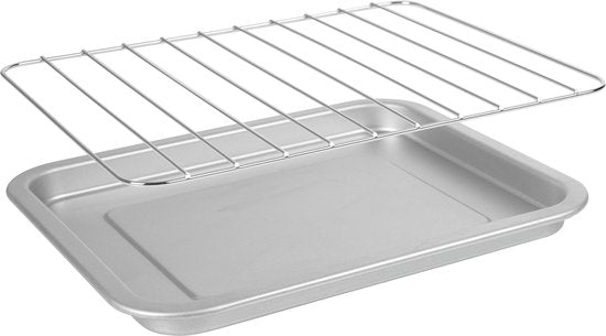 Tristar OV-3610 - Mini-Backofen - 10L - 800W - Camping Backofen Freistehend - Schwarz
