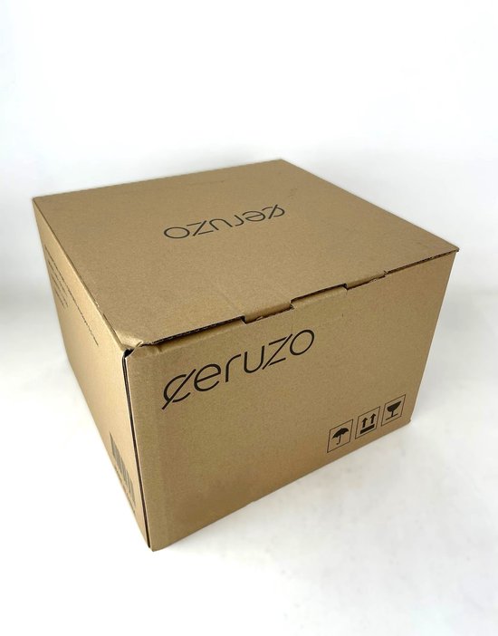 Ceruzo Kochtopf - Edelstahl - Durchmesser 24 cm - H 14,5 cm - 6,3 L - alle Wärmequellen