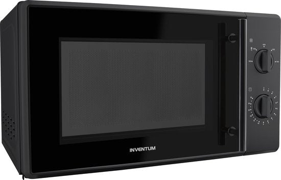 Inventum MN205SB - Freistehende Solo-Mikrowelle - 20 Liter - 700 Watt - Schwarz
