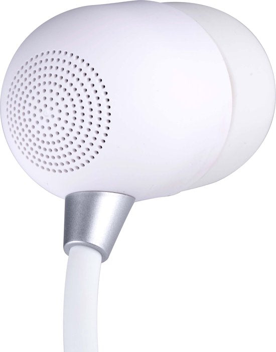 Grundig Schreibtischlampe Led 3-in-1 - Kabelloses Handy-Ladegerät mit Qi-Technologie - Bluetooth-Lautsprecher - Weiß