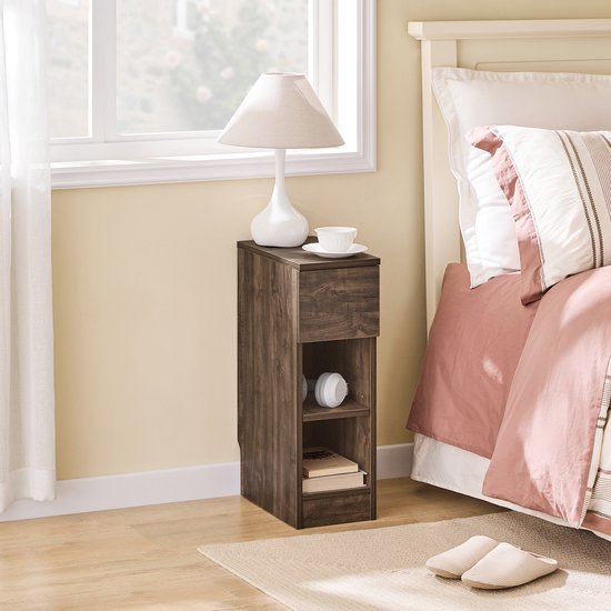 SoBuy Nachttisch, für Wohnzimmer, Schlafzimmer FBT111-SN