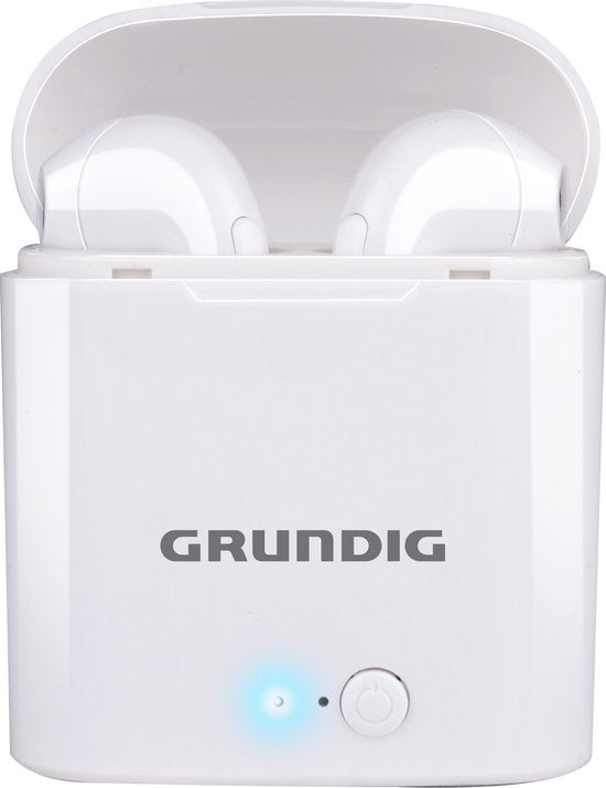 Grundig Wireless Earbuds - Bluetooth In Ear Earbuds 400mAh - Ohrhörer kabellos mit 2 Stunden Spielzeit - Ohrhörer zum Freisprechen - inkl. Ladecase USB-C Ladekabel