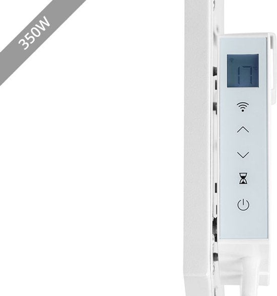 Vlectro - Schlankes Infrarot-Heizpaneel mit einstellbarem Timer - 350 W