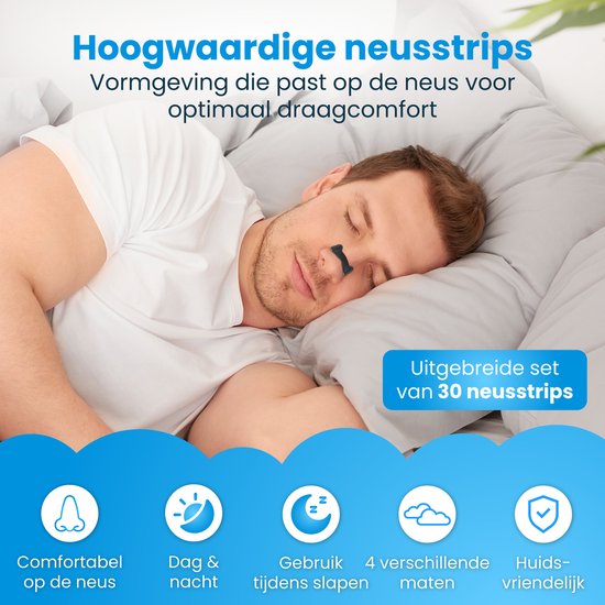DreamCare Nasal Strips Magnetic - 15 Paare - Nasenspreizer - Anti-Schnarch - Nasenpflaster