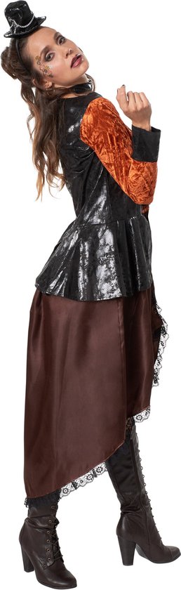 dressforfun - Steampunk prinzessin XXL - verkleiden kostüm halloween verkleiden partykleidung karneval kostüm partykleidung - 302324