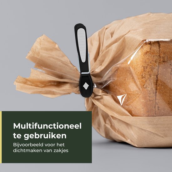 Gandria Wäscheklammern 48 Stück - Kunststoff-Wäscheklammern - Satz von 48 Kunststoff-Wäscheklammern - Wäscheständer Wäscheklammern 10 Kg - Schwarz/Weiß und Weiß/Schwarz