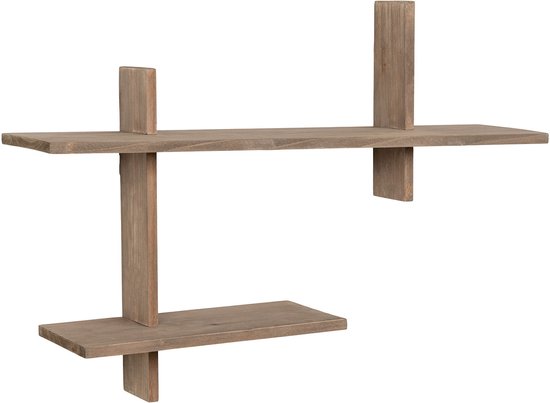 Haus Nordic Ovada Regal - Kiefer Planke, 54x15x58 cm