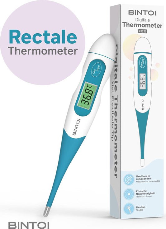 Bintoi® XR210 - Digitales Körperthermometer - Fieberthermometer - Temperaturanzeige