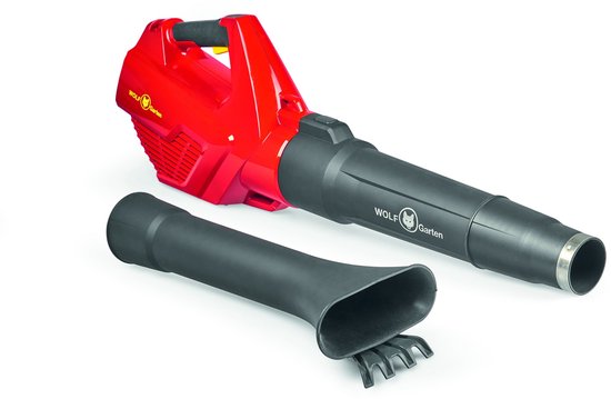 Wolf-Garten -650 Akku-Laubbläser und -Sauger - Bis zu 240 km/h - Rot