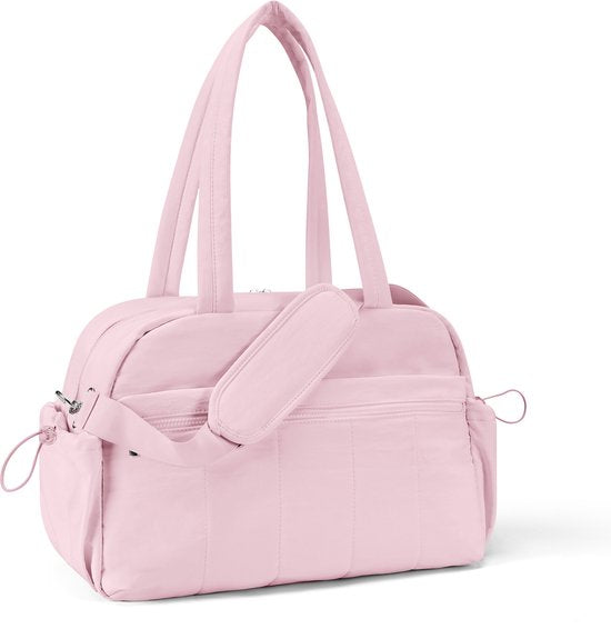 Skycases Weekend Bag - Persönlicher Gegenstand - Handgepäck für Ryanair und Transavia - Wasserdicht und geräumig - Intelligente Fächer - Ideal für Reisen und den täglichen Gebrauch - Pink