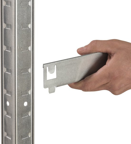Lagerregal XL - 120 cm breit - 875 kg Tragfähigkeit - 175 kg pro Boden - Extra breit
