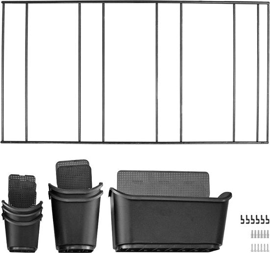 Nature – Vertikales Gärtnern mit Metallrahmen – H 84 x 48 cm – Komplettset