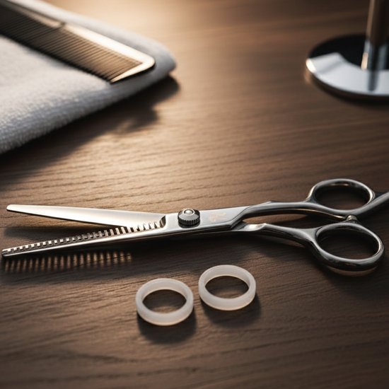 ProTrue Friseurset - 12-teiliges Haarscheren-Set - Friseurschere - Ausdünnungsschere - Coupe-Schere