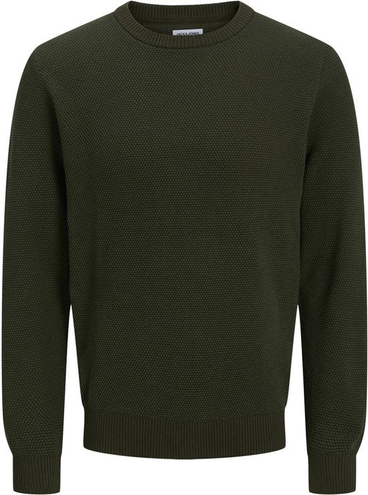JACK&JONES ESSENTIALS – JJEGLOBE Gestrickter Pullover mit Rundhalsausschnitt für Herren - Größe M