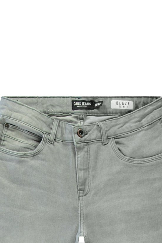 Cars Jeans Blaze Slim Fit Jeans - Grau Gebraucht - Größe 40