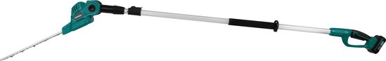 VONROC Teleskop-Accu-Heckenschere 20V - Kippbares Messer - Stufenlos einstellbar (inkl. 2.0Ah Akku und Schnellladegerät)