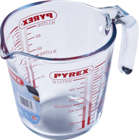 Messbecher, 0,5 Liter - Pyrex | Classic Prepware