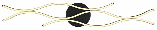 Globo Deckenleuchte Geronimo - schwarz - Metall - 67206D