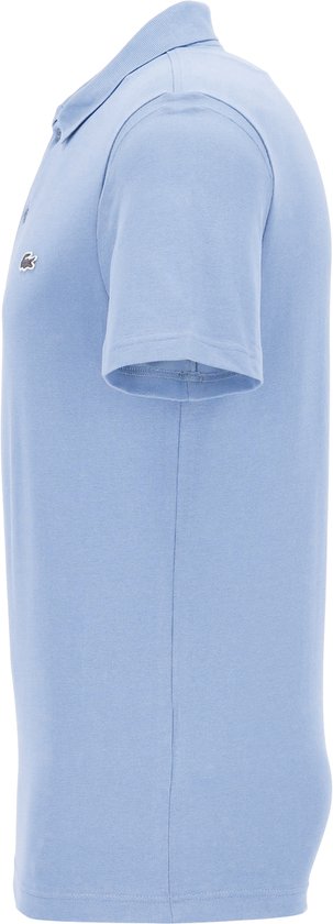 Lacoste Poloshirt, atmungsaktiv, hellblau – Größe L – Herren