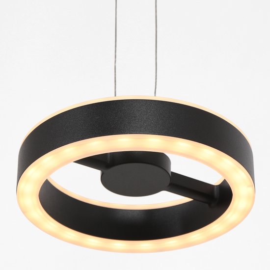 Steinhauer - Pendelleuchte - Piola - schwarz - Acryl Metall - Designleuchte - LED - 3501ZW