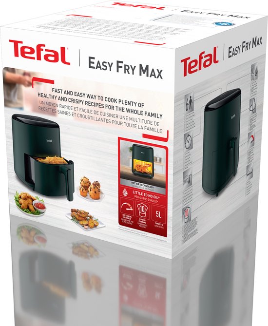 Tefal - Easy Fry Max EY2453 - Heißluftfritteuse - 5L - 1500W