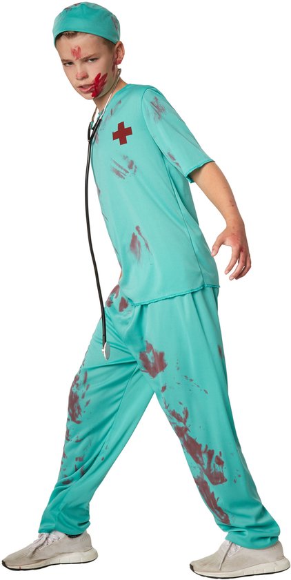 dressforfun - Creepy Doctor 152 (11-12y) - Faschingskostüm Halloween Kostüm Karneval Kostüm Fasching Party Kostüm - 302213