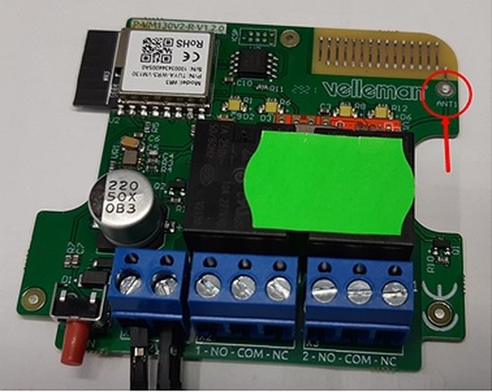 Velleman Modules 2-Kanal-HF-Fernbedienungsset mit TUYA-IoT-Funktionalität