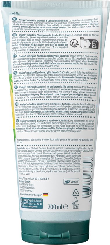 Kneipp Kleiner Drache Shampoo & Duschgel - 200ML