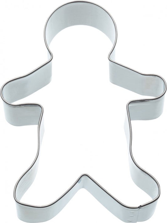 Kitchencraft Lebkuchenausstecher 10 cm Edelstahl Silber