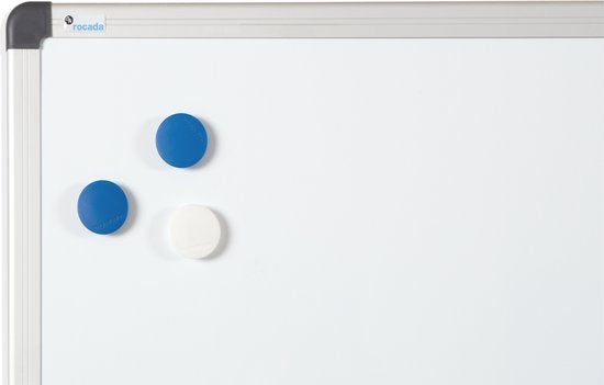 Rocada Whiteboard – 45 x 60 cm – weiß – Emaille – magnetisch – RO-6500