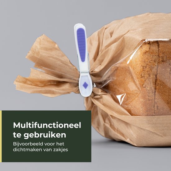 Gandria Wäscheklammern 48 Stück - Kunststoff-Wäscheklammern - Satz von 48 Kunststoff-Wäscheklammern - Wäscheständer Wäscheklammern 10 Kg - 4 Farben