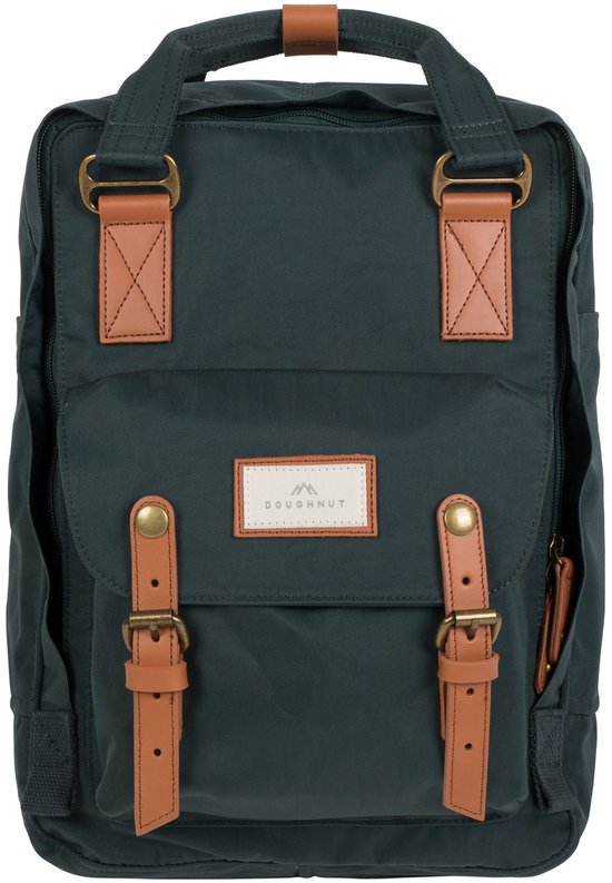 Doughnut Laptop-Rucksack / Rucksack / Schultasche - 14 Zoll - Macaroon 14 - Schiefergrün