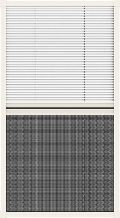 Livn Duoplisse Insektenschutz Plus 114 x 160 cm Weiß – Insektenschutz und Verdunkelung in einem für Dachfenster – Einfach auf Maß anzupassen – Für eine maximale Öffnung von 109 x 155 cm