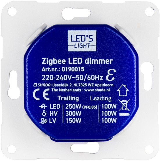 LED's Light Zigbee Smart Universal LED Dimmer 300VA steuerbar per Telefon